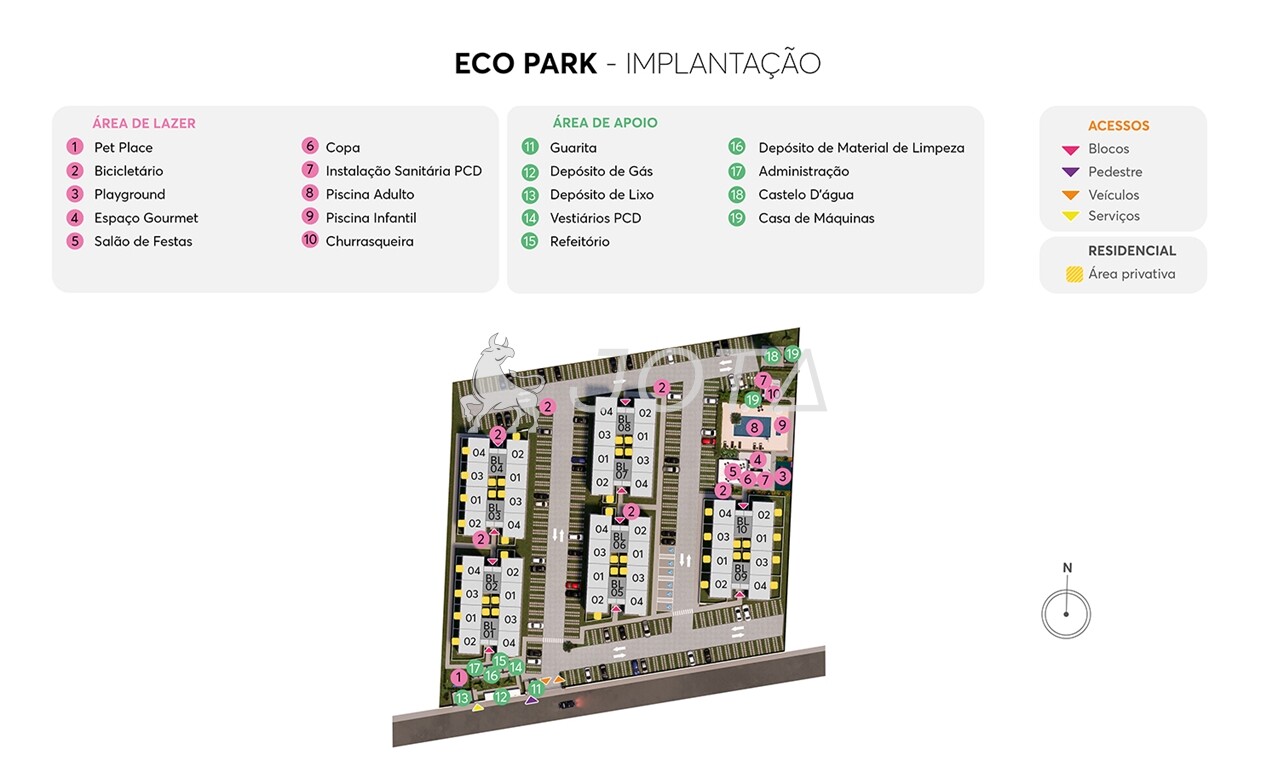 Eco Park - Apartamento à Venda no Eusébio