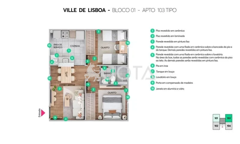 Ville de Lisboa - Apartamento à Venda - Parque Albano